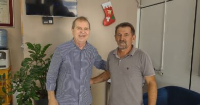 Vice-prefeito Jairo Luft também acompanhou os encontros